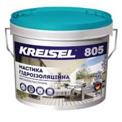 Фото Мастика гидроизоляционная Kreisel 805, 14 кг