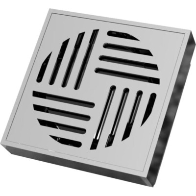 Фото Трап каналізаційний прямий 100x100 Hydro 18 Inox SS304L ASG