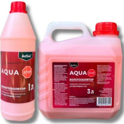 Фото Грунтовка глубокопроникающая интерьерная ArSaL Aquastop 1л