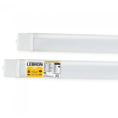 Фото Світильник LED 36W 1150х50х32 6200K 3000Lm Lebron 16-47-25