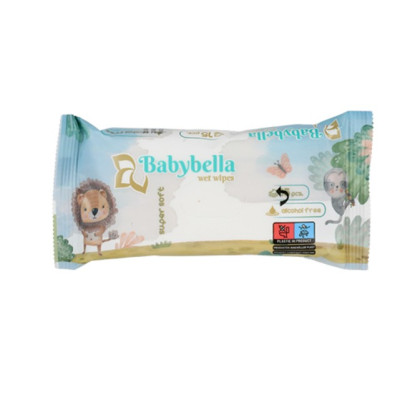 Фото Серветки вологі BABYBELLA 15шт