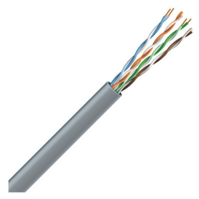 Фото Кабель вита пара 4х2х024 F/UTP AWG з екраном сірий ЗЗКМ