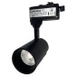 Фото 1 Світильник LED 15W 4100K трековий чорний Velmax V-TRL-1541B