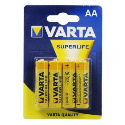 Фото Батарейка AA R6 - блистер 4шт VARTA Superlife