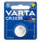 Фото 1 Батарейка CR 2025 - блистер 1шт VARTA