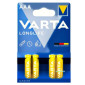 Фото 1 Батарейка AAА LR03 - блистер 4шт VARTA LONGLIFE