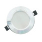 Фото 1 Светильник LED  9Вт встроен серебро 3000/400/6500К с перекл V-DR-SI Velmax