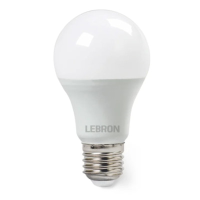 Фото Лампа LED Е27 12W 4100К А60  Lebron