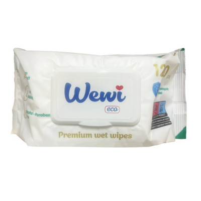 Фото Салфетки влажные WEWI 120 шт